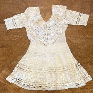 Lace cover up/dress